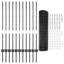 100cm H x 2500cm W Powder-Coated Steel Border Fencing