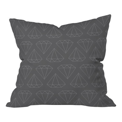Wesley Bird Diamond Print Throw Pillow
