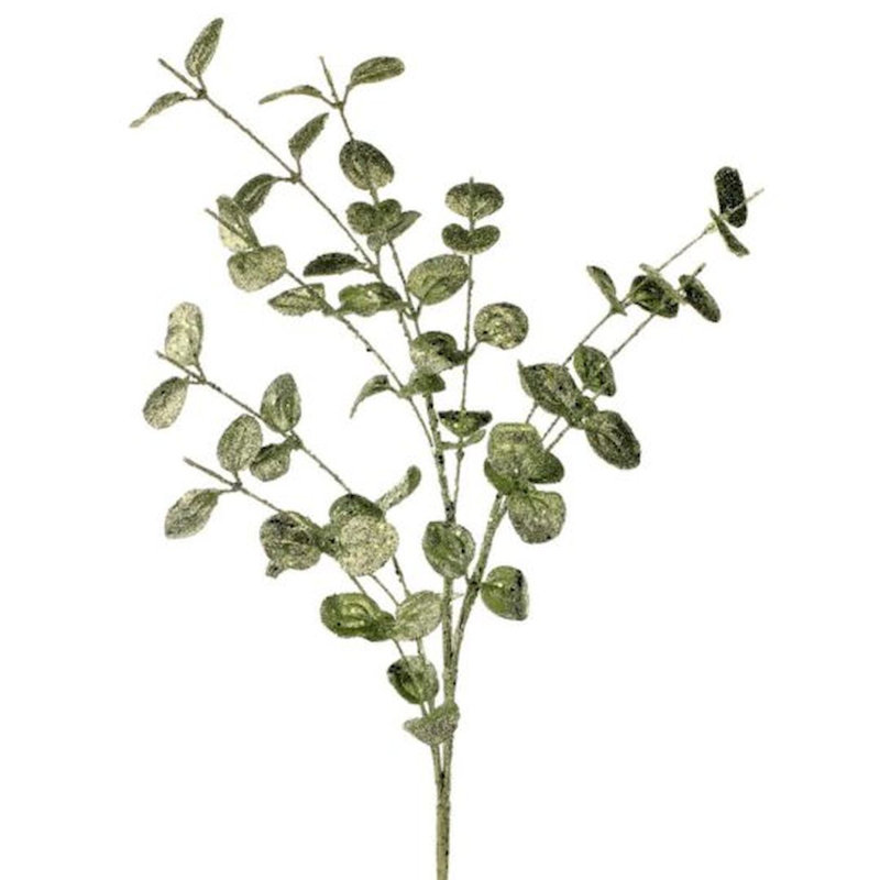 Branche d'eucalyptus artificiel 37 po, Vert menthe
