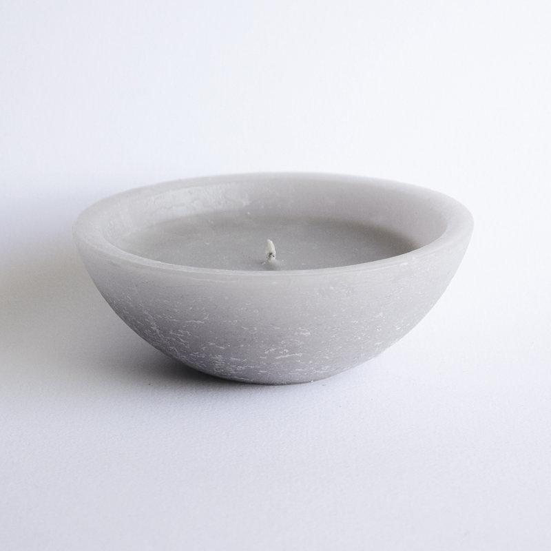 Unscented Votive Candle, Grey