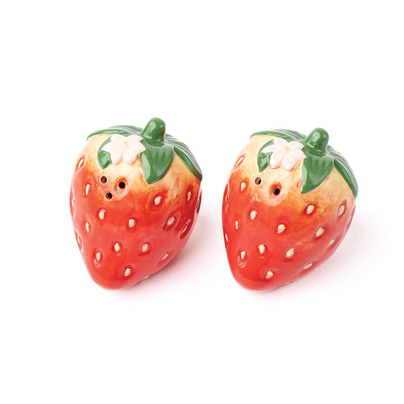 Strawberry Salt & Pepper Shaker Boxed Set