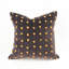 Velvet Brown with Pom Poms 2 Pillow Set
