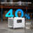 70 Pints Commercial Dehumidifier With Pump Portable Crawl Space Dehumidifier For Basement Energy Star Most Efficient Certified Compact Dehumidifiers For Home, Auto Defrost, Timer