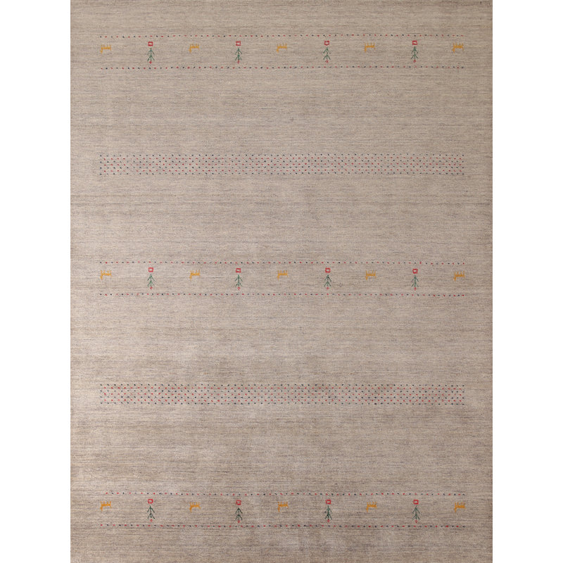 Tapis oriental fait à la main Gabbeh 8 x 10