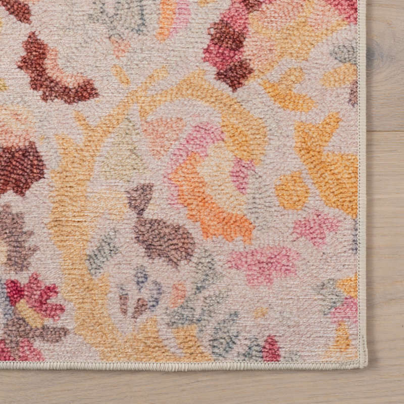 Ines Machine Washable Rug, Rectangle 7'6" x 9'6"