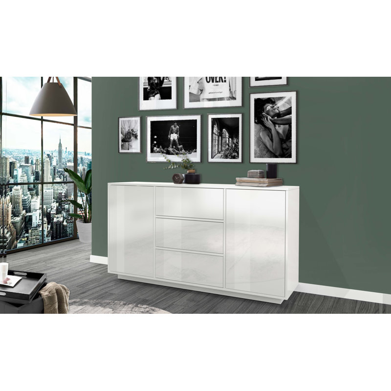 Abduljabaar 160cm Sideboard, White