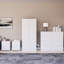 Tanino 4 Piece Bedroom Set (2 Drawer Large Bedside Chest X2, 8 Drawer Chest, 2 Door 2 Drawer Wardrobe)-1769959701