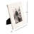 Marble Ridged Photo Frame, White-1648702758