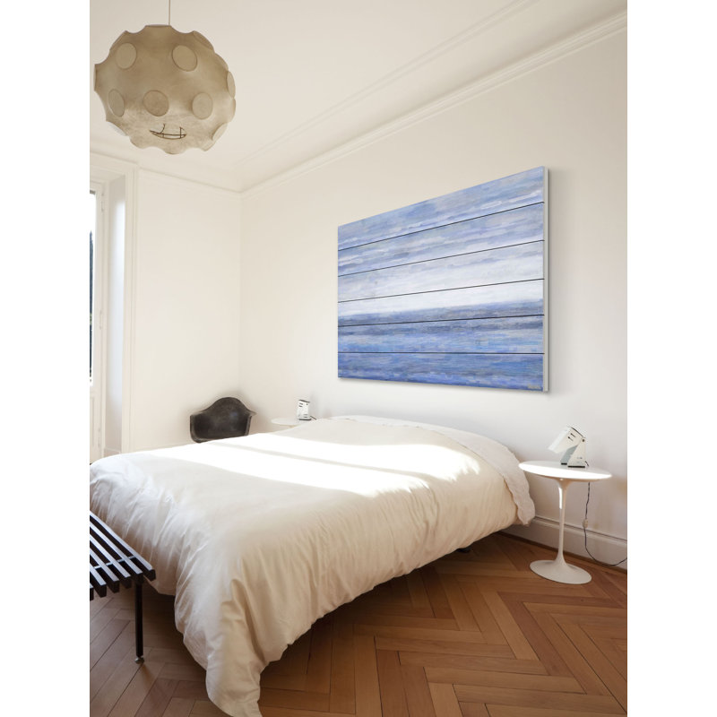" The Ocean " by Parvez Taj, 24" H x 36" W x 1.5" D