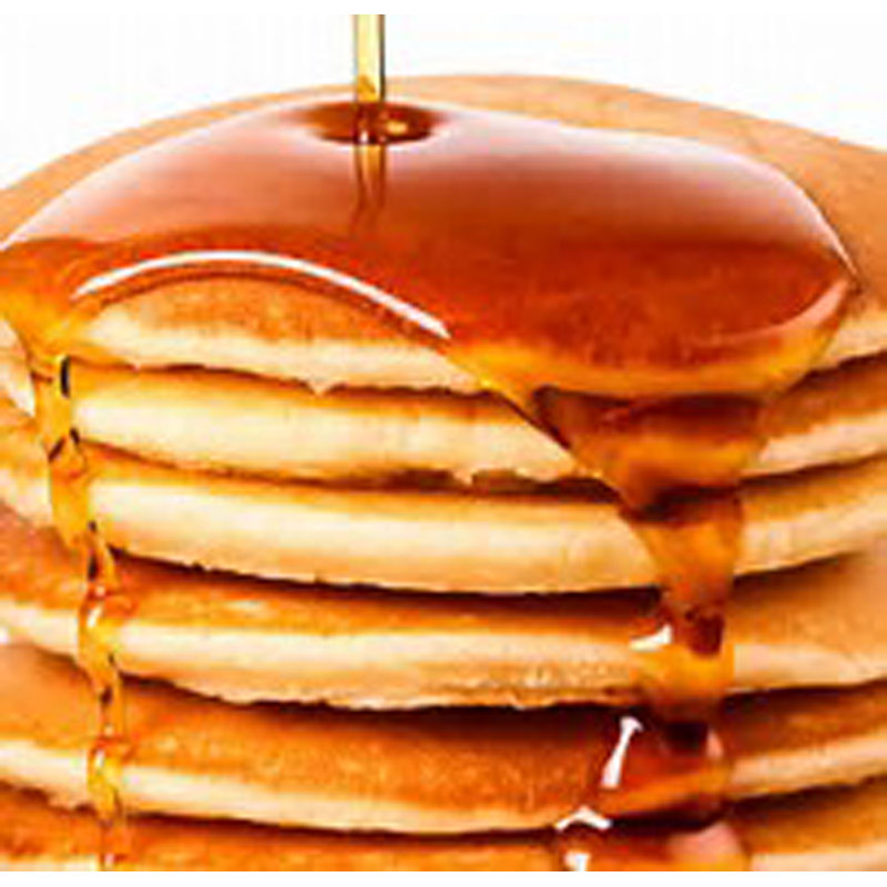 Buttery Maple Syrup Scented Novelty Candle, Tall Fatty 6.5" H x 3.5" W x 3.5" D