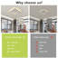 Ultra-thin 4000k Square LED Ceiling Light