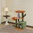 Cactus Cat Tree with Condo & Scratching Posts
