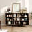 58'' Sideboard Storage Cabinet with Doors and Shelves for Dining Room, Living Room, Hallway and Entryway-1121273025