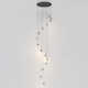 Alheidis 15 Light Glass Dimmable LED Pendant