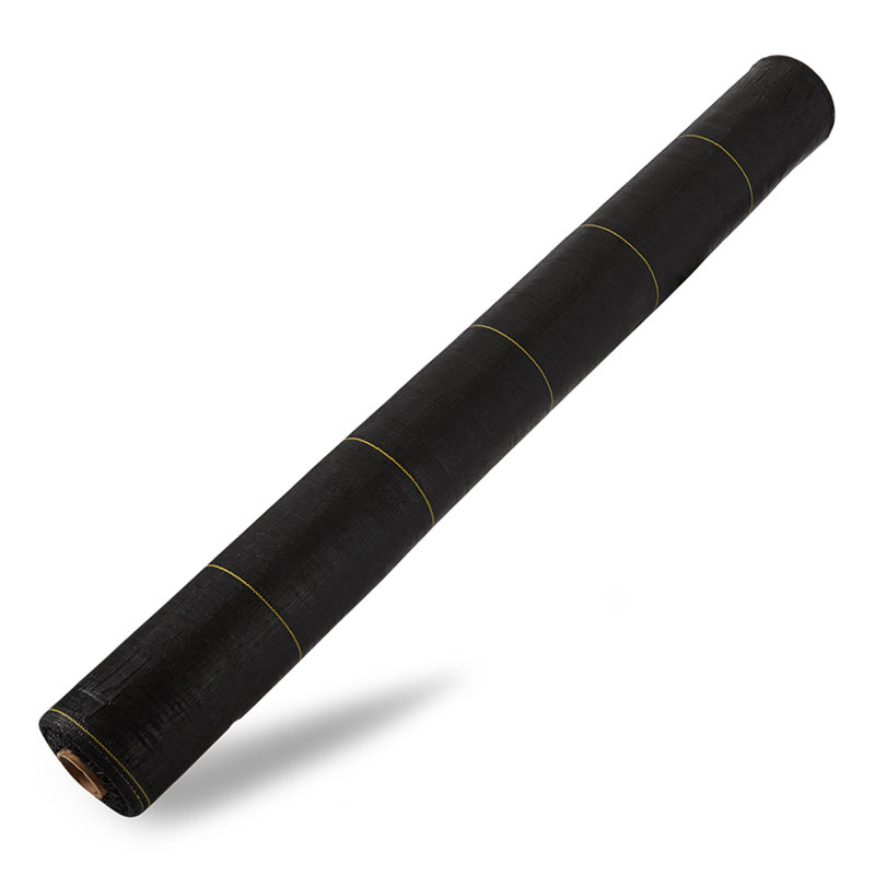 DeWitt 6' x 300' Black Polypropylene Weed Barrier Fabric, 2-Pack