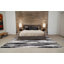 Tapis noir / gris à motif abstrait Devia-1778321595