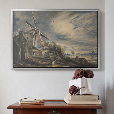 A Mill Near Colchester, c. 1833-John Constable-Framed Gallery Wrapped Canvas