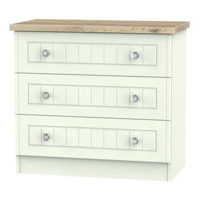Fully Assembled Zenfield 3 Drawer Chest