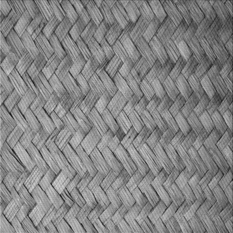 Tapis 100% à motifs lavables à la machine 2989 Pat478 GRY, Carré 5 pi