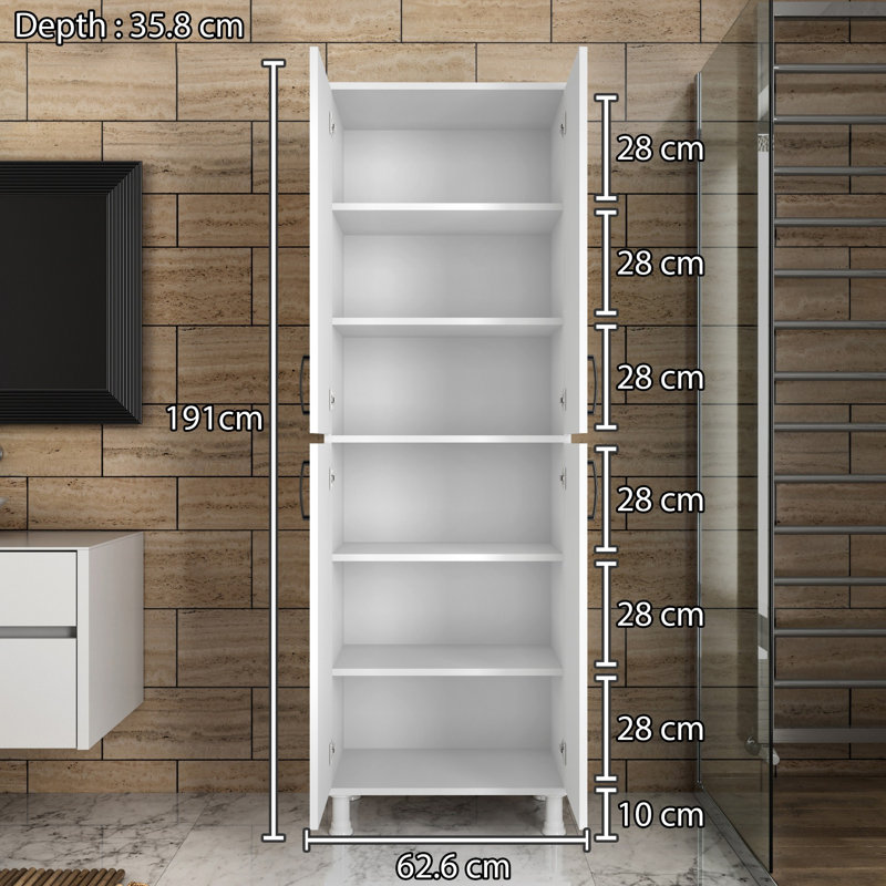 Korolevu 191cm Kitchen Pantry