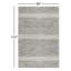 Malta Grey Machine Printed Washable Rug-687825424