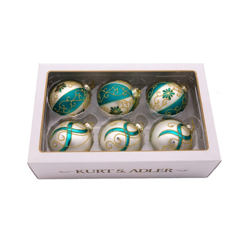 Ornement boule 6 pièces