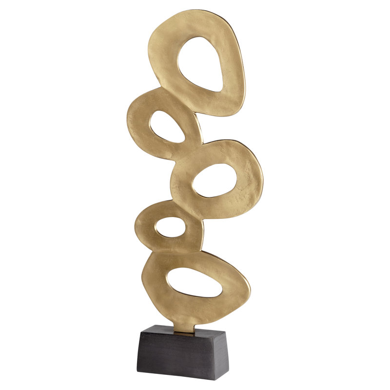Chellean Lux Decorative Sculpture, 31" H x 12.5" W x 3.5" D