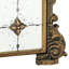 Miroir arqué 24 "x 48,5" doré antique avec cadre en métal, miroir pleine longueur pour vestibule de salle de bain de salon