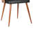 Winship Mid-Century Tufted Dining Chair in Faux Leather and Walnut Wood-19477874