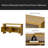 4-Door Sideboard, Modern Minimalist Solid Wood Veneer Sideboard With Open Shelf, Natural Wood Grain, Large Capacity Storage Console For Living Room, Hallway, Dining-1983451020-1983451011