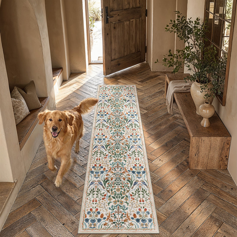 Tapis beige Colson, Beige, Tapis de couloir 2 pi x 8 pi