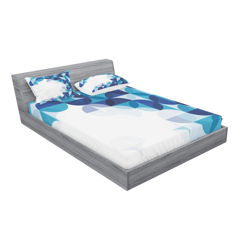 Microfiber Geometric Sheet Set