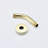High Shower Head With 5 Spray Patterns - Fine Copper Swivel Bracket, Wall Mounted, Round, Adjustable Force, Includes Hose Mode Handheld Showering Polished Golden, Good Heat Resistance, Water Flow,-118088875
