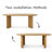 Solaze 6-Person Oval Upholstered Dining Set