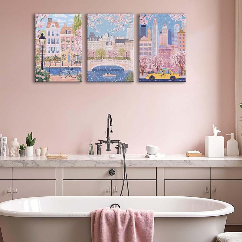 3 Piece Wrapped Canvas Print
