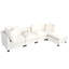 Canapé modulaire avec repose-pieds 5 pièces Zenfield-1284729906