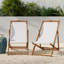 Chaise de plage inclinable Borges