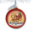 5.5'' Glass Animals Ball Ornament