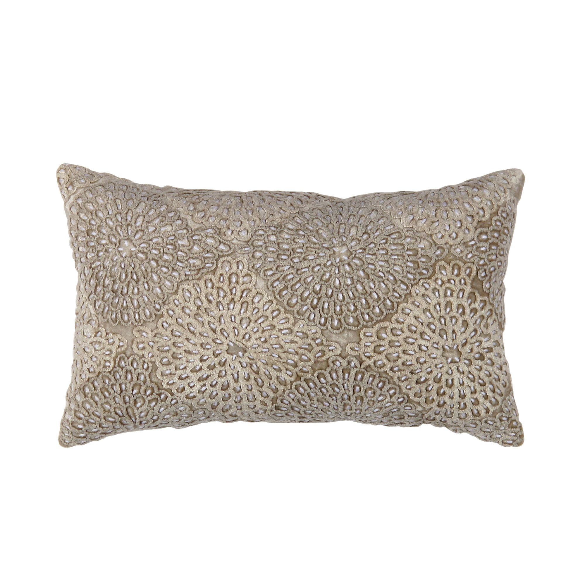 Pasargad Naples Floral Throw Pillow & Reviews Wayfair