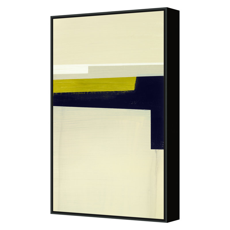Canyon Edge G Print by Hall, JB, 36'' H x 22'' W, Black Floater Framed