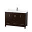 Sheffield 48" Freestanding Single Bathroom Vanity with Quartz Top-302166061-302123047