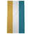 Dark Gold/Teal/Ivory