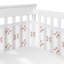 Literie 6p pour lit de bébé Sweet Jojo Designs + doublure en filet respirant respirant Baby Baseball Patch
