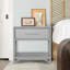 Olivia Collection 1 - Drawer Rattan Nightstand-1959218099