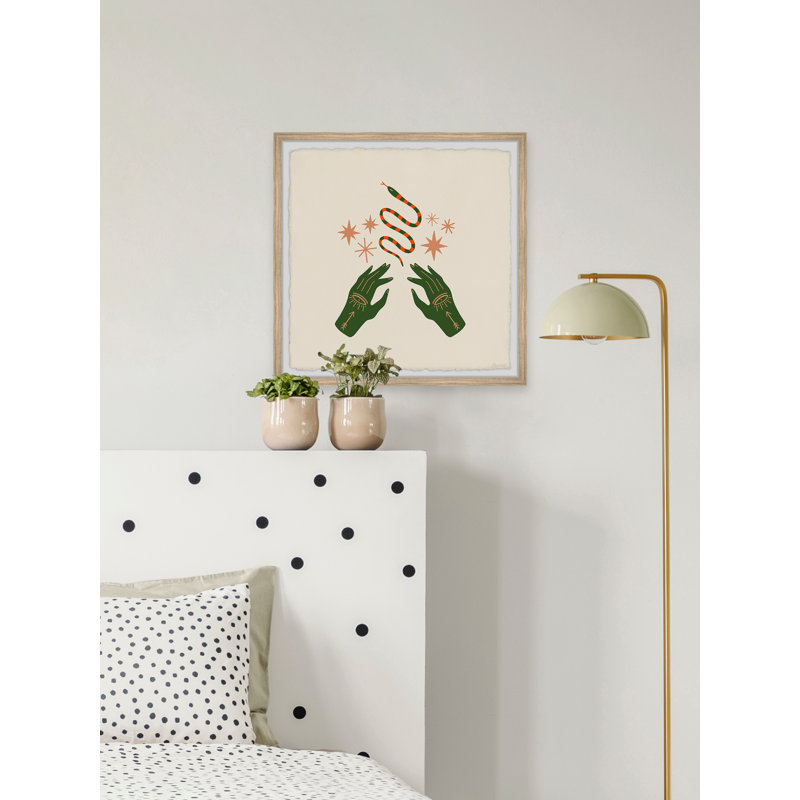 Control Your Destiny 1 Piece Single Picture Frame Painting, 81cm H x 81cm W x 3.81cm D