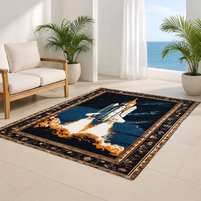 Tapis intérieur et extérieur gris Transport