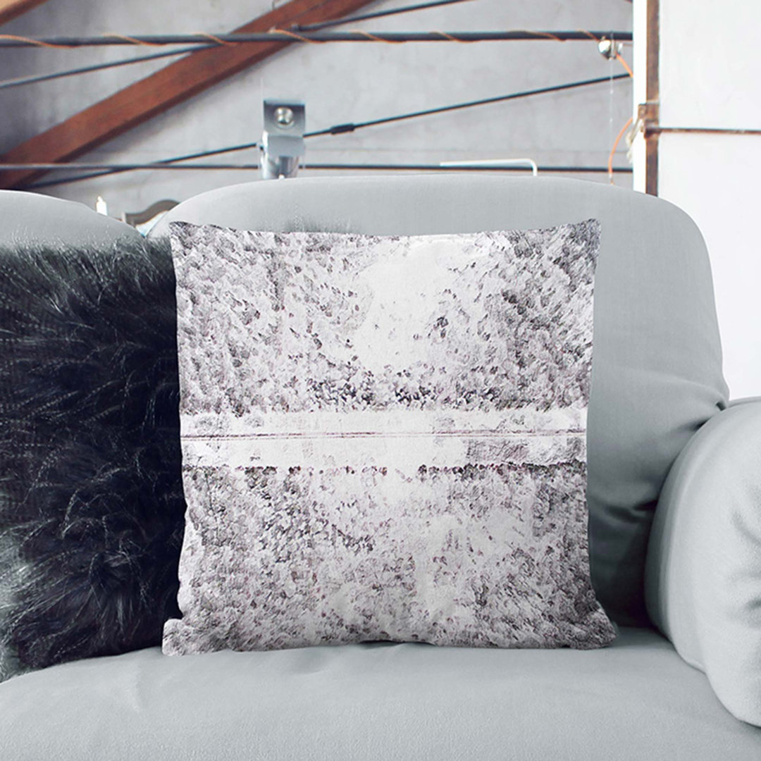 A Forest Road in Sweden Cushion with Filling