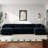 Modern Chenille Loveseat Sofa Couch With Ottoman-1360277066-1360277067