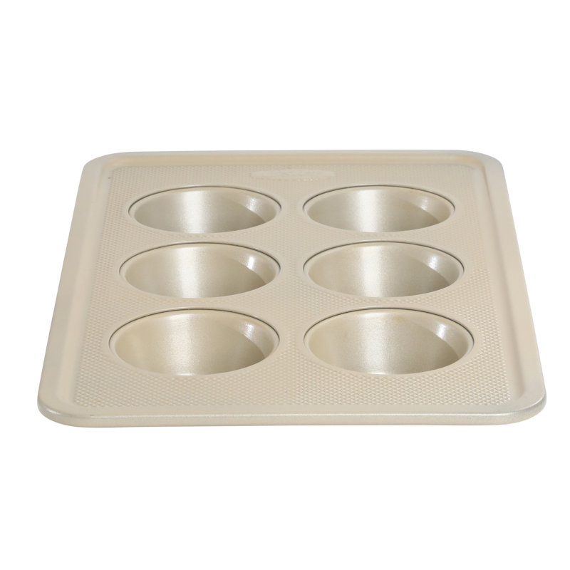 Champagne Gold Carbon Steel Nonstick 5-Piece Bakeware Set