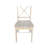 Bellmead Solid Wood Cross Back Side Chair-274613948